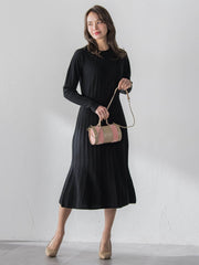 ニットワンピース