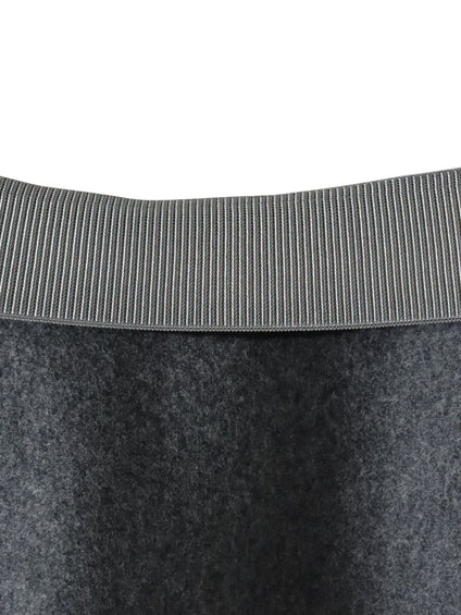 メルトンサーキュラースカート