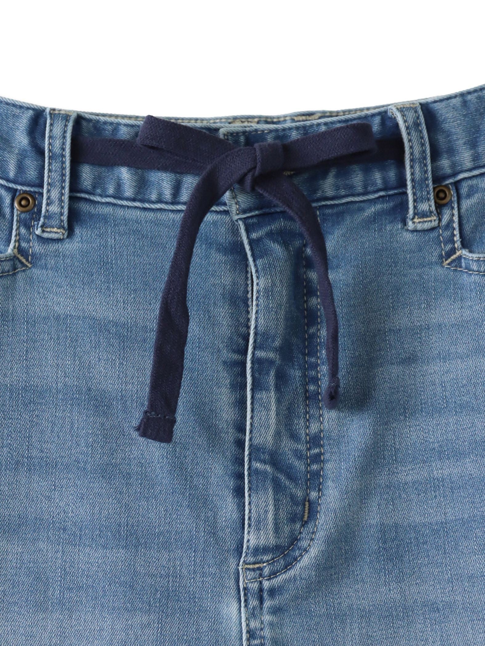 【WEB限定】裏起毛デニムワイドパンツ