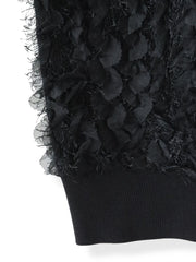 FAIRY AIRYジップカーディガン