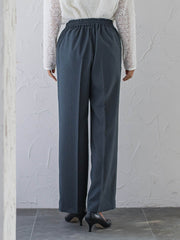 【WEB限定/大きいサイズ】マルーデデニムワイドパンツ