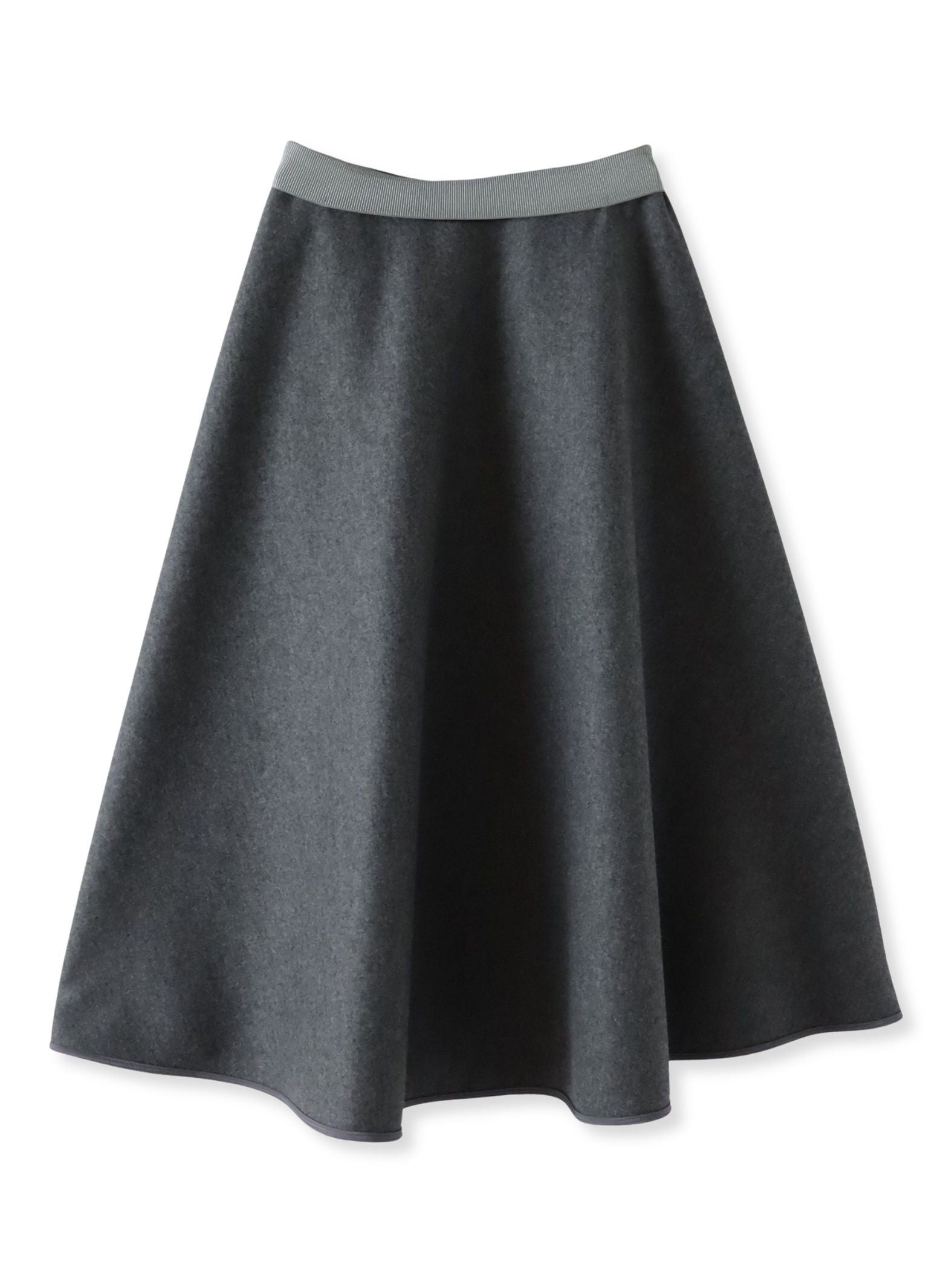 メルトンサーキュラースカート