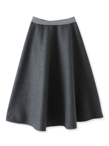 メルトンサーキュラースカート