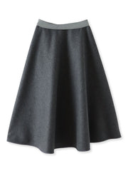 メルトンサーキュラースカート