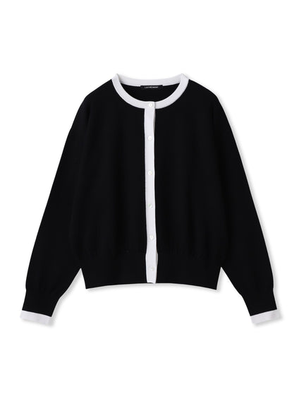 【WEB限定】クルーネックカーディガン≪11号あり/洗える≫