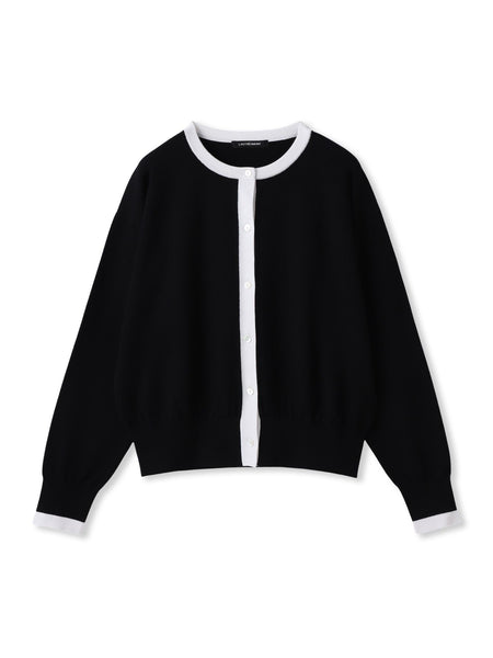 【WEB限定】クルーネックカーディガン≪11号あり/洗える≫