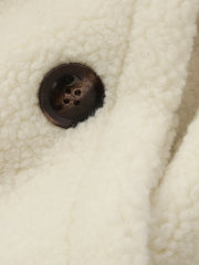 フェイクムートンミドルダブルコート