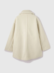 フェイクムートンミドルダブルコート