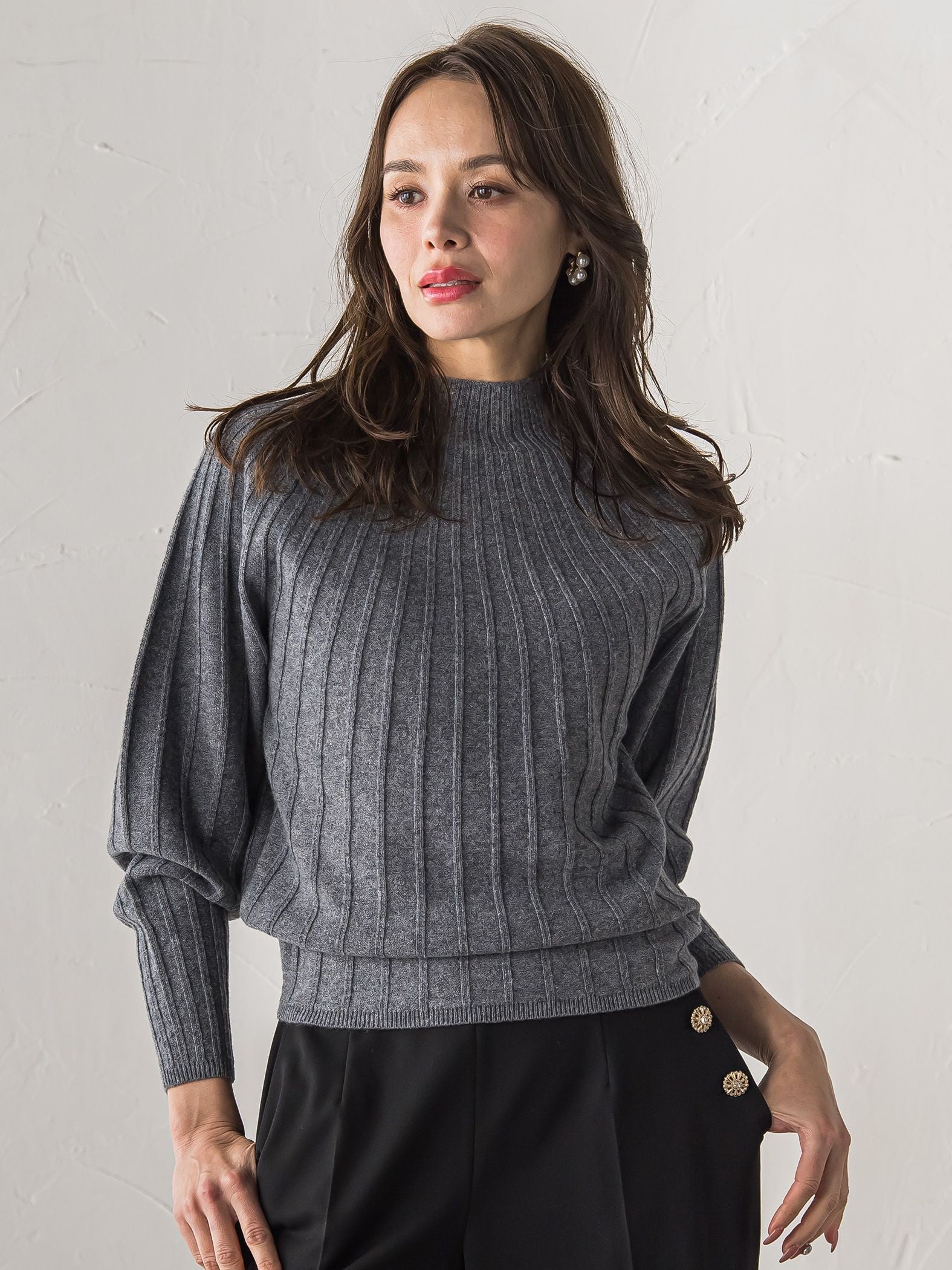 【WEB限定カラーあり】シームレスニット