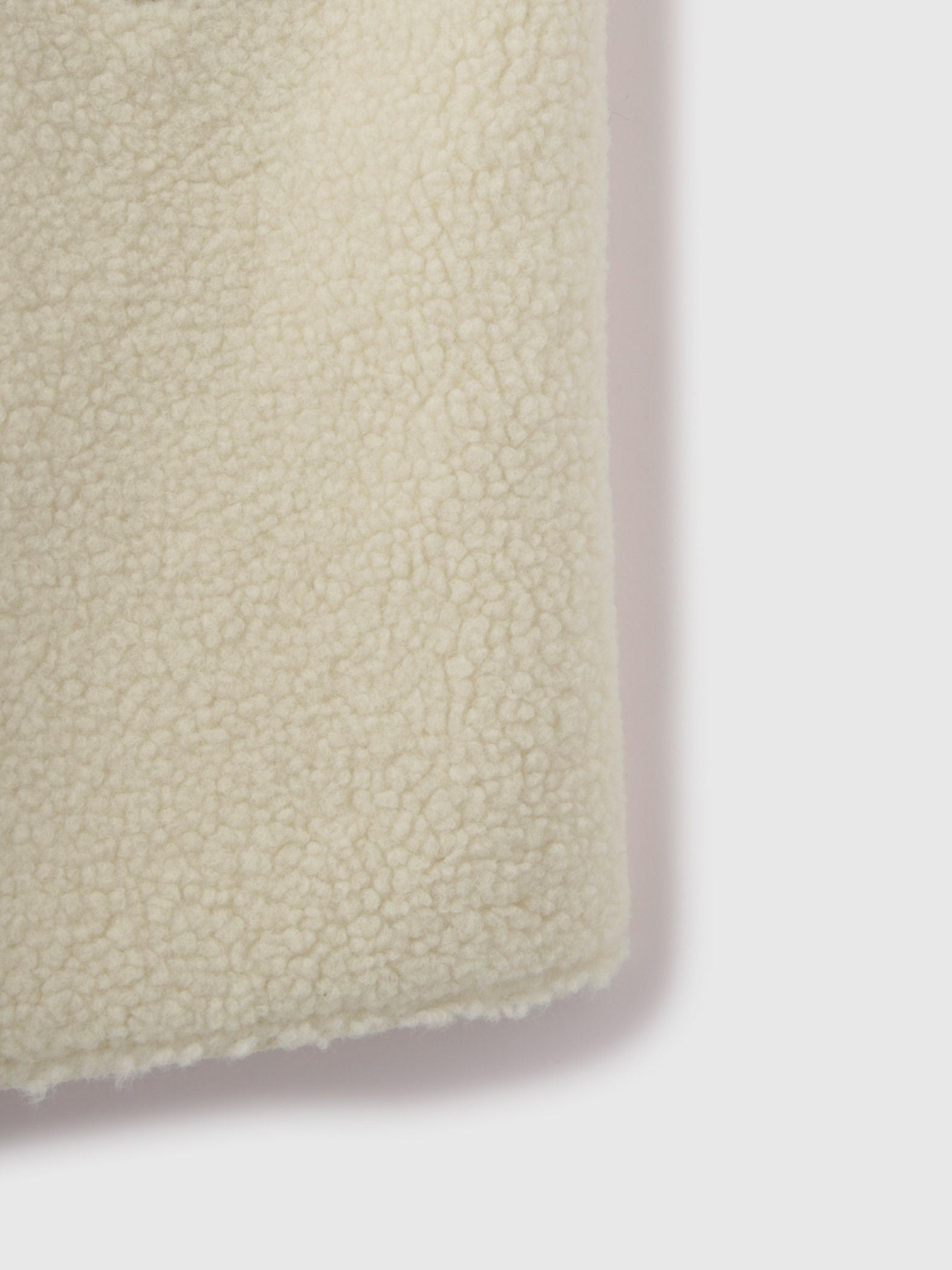 フェイクムートンミドルダブルコート