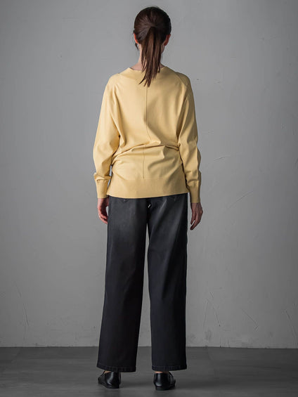 【大きいサイズ】【biyori】裏起毛ウインターデニムパンツ