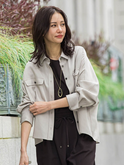 Beauty Denimブラウス≪洗濯機で洗える≫