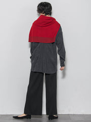 【WEB限定】裏起毛プリーツパンツ≪手洗い可能≫