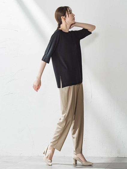 キレリテーパードパンツ≪洗濯機で洗える≫