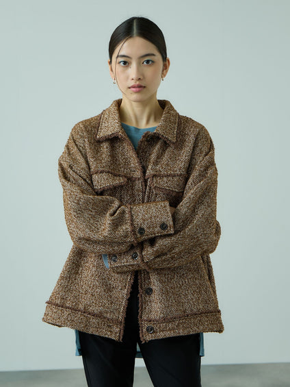 MIXツィードCPOジャケット