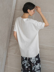 【WEB限定】”細身パンツも怖くない”Tシャツチュニック