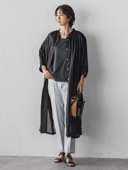 【大きいサイズ】ラメテレコタンクトップ