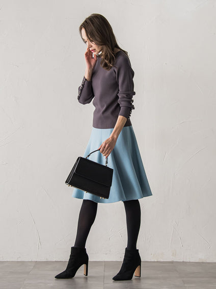 【新色追加】ルミナリー圧縮スムーススカート