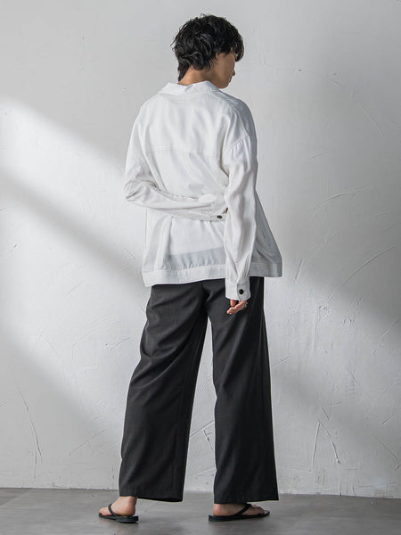 ゆれるデニムジャケット