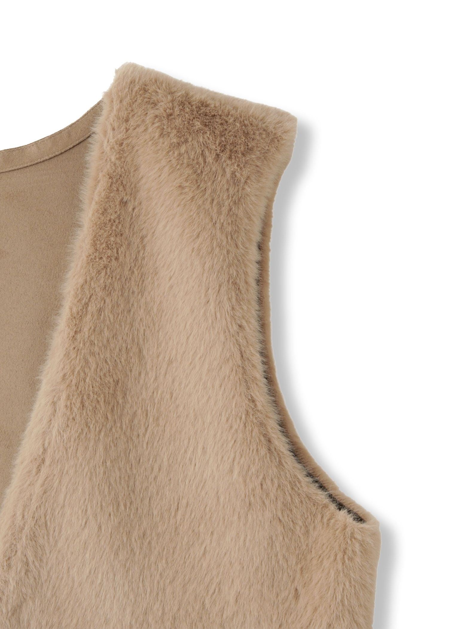 フェイクムートンファーペプラムジレ