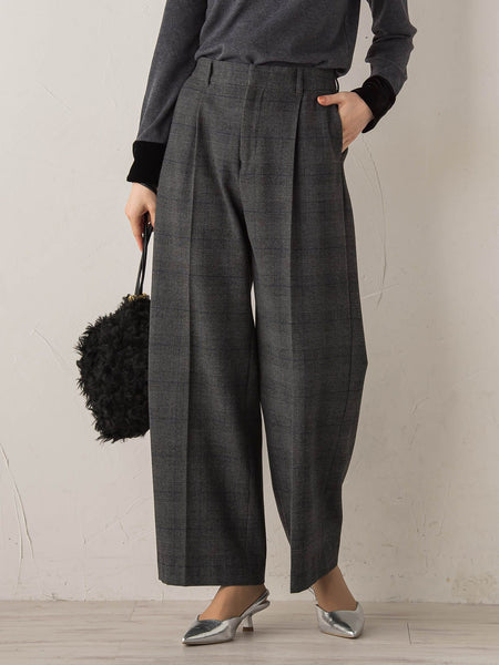 【新色追加】両面起毛ストレッチパンツ≪洗濯機で洗える≫