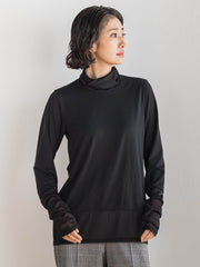 シアー切り替えカットソー