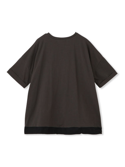 【WEB限定】配色ポケットTシャツ≪洗濯機で洗える≫
