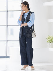 LUSTROツイードジレ