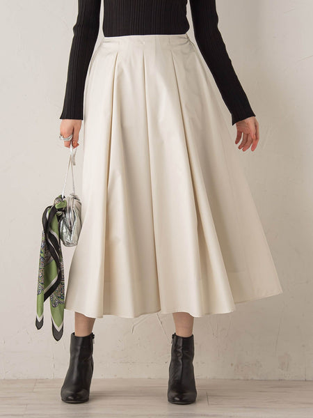 タフタタックスカート≪洗濯機で洗える≫