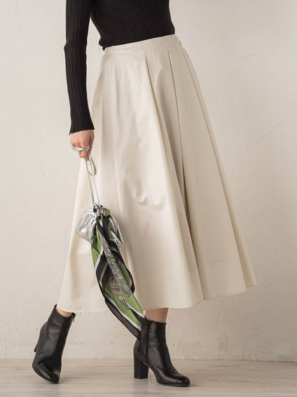 タフタタックスカート≪洗濯機で洗える≫