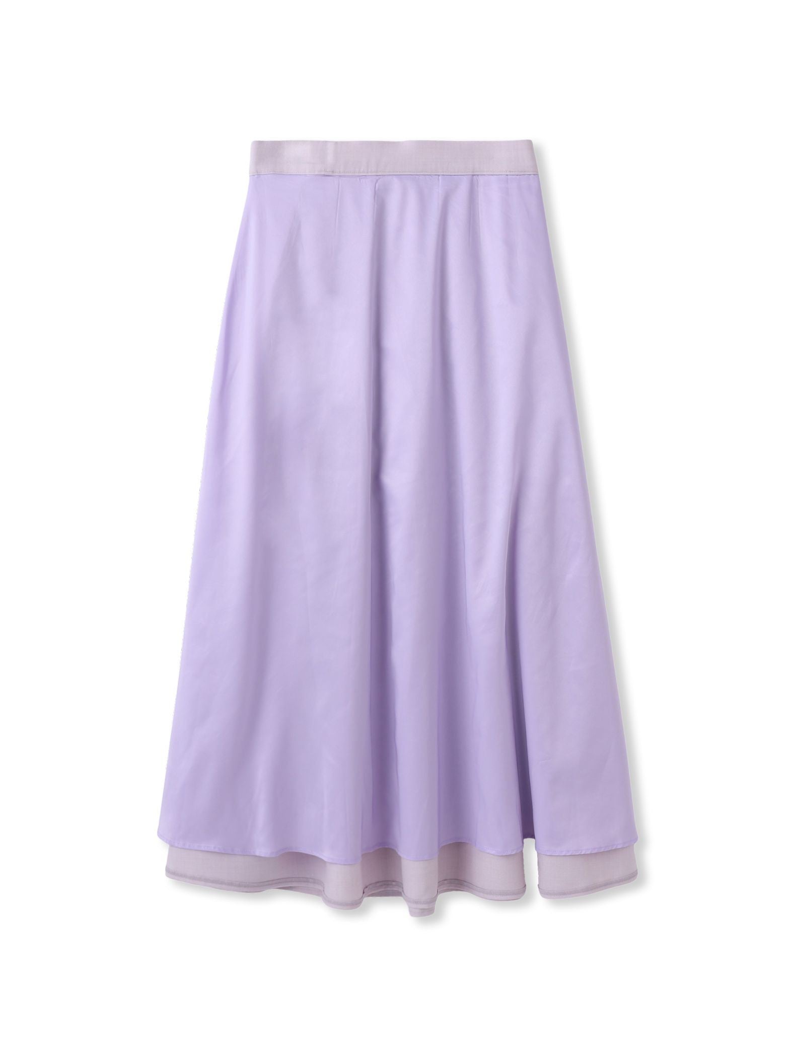 ウールブレンドストレッチフレアスカート≪セットアップ対応/手洗い可能≫