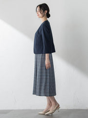 ジャージーノーカラージャケット