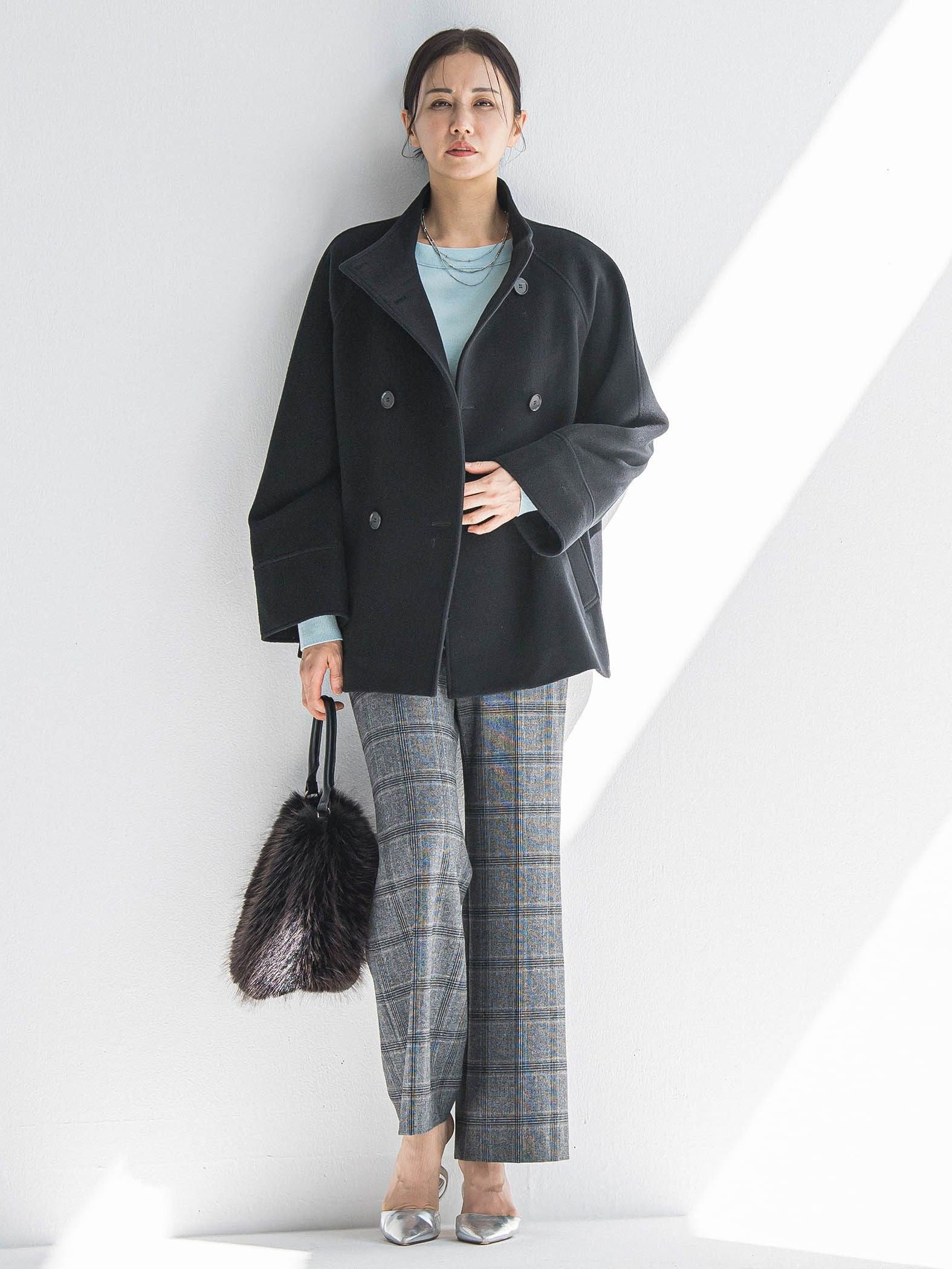 ANGELINAリブスリーブニット≪WEB限定11号/洗える≫