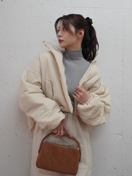 ［SET］Padded Blouson×Skirt Setup≪手洗い可能≫