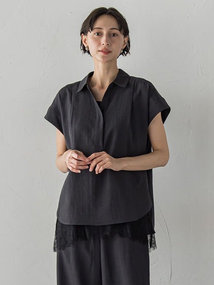 【WEB限定】ブラウス×パンツ 2点セット