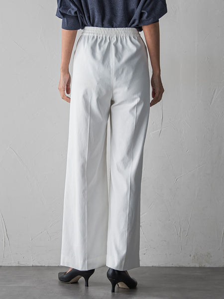 【大きいサイズ】シェルタリングワイドパンツ