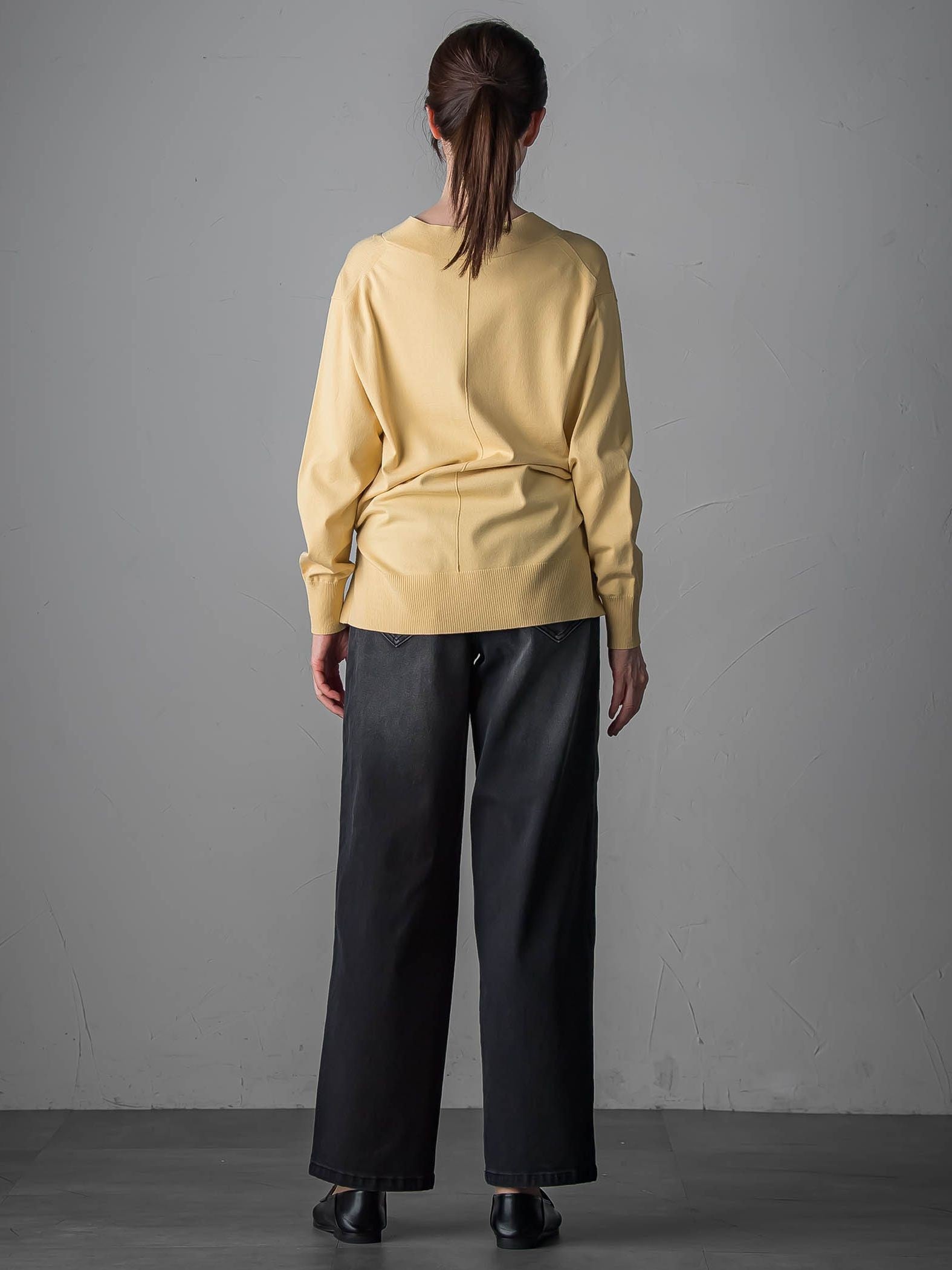 【biyori】裏起毛ウインターデニムパンツ