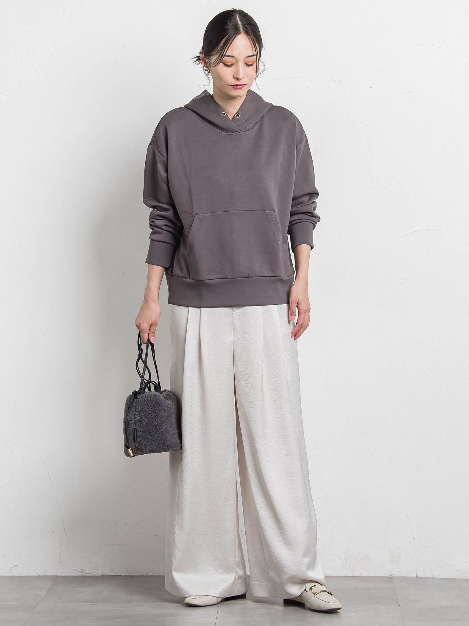 【WEB限定】【VIOLAd'ORO】ボア巾着ミニバッグ　ELMO / V-8925