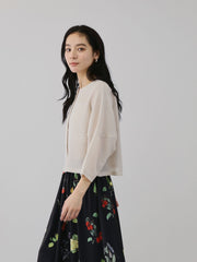 ラメッシュノーカラージャケット