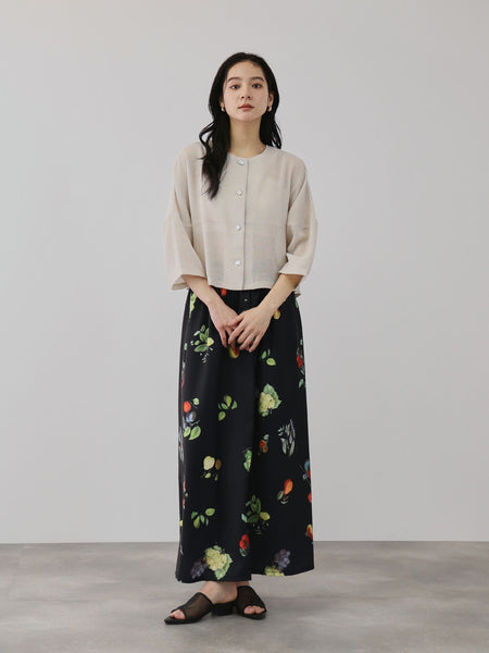 ラメッシュノーカラージャケット