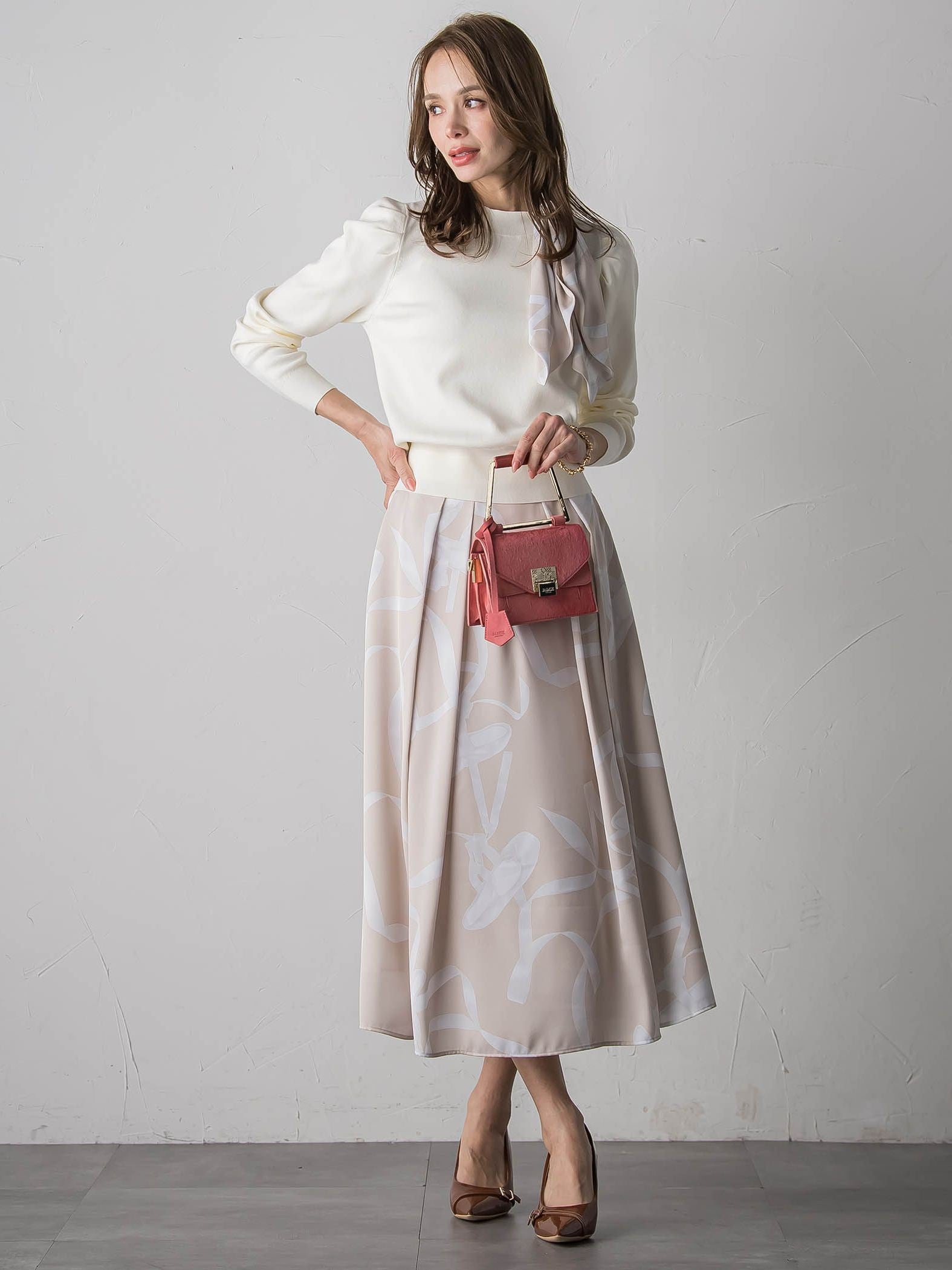 トゥシューズスカート