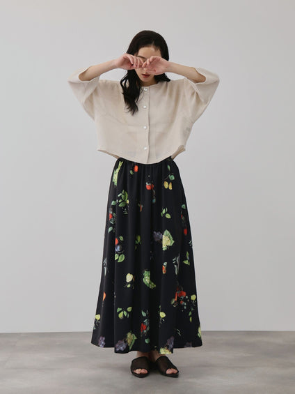 ラメッシュノーカラージャケット