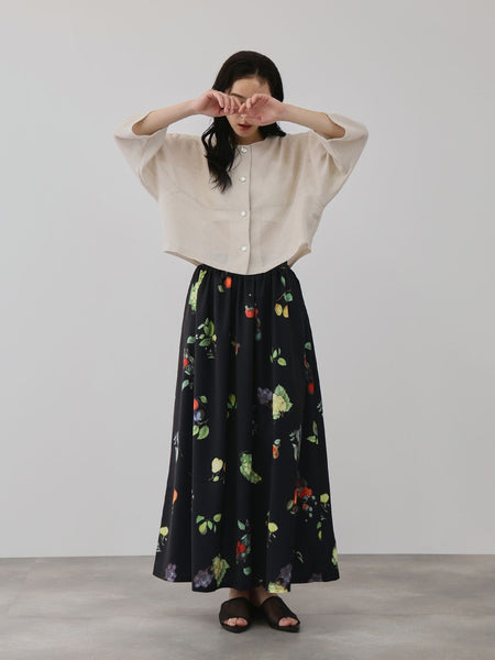 ラメッシュノーカラージャケット