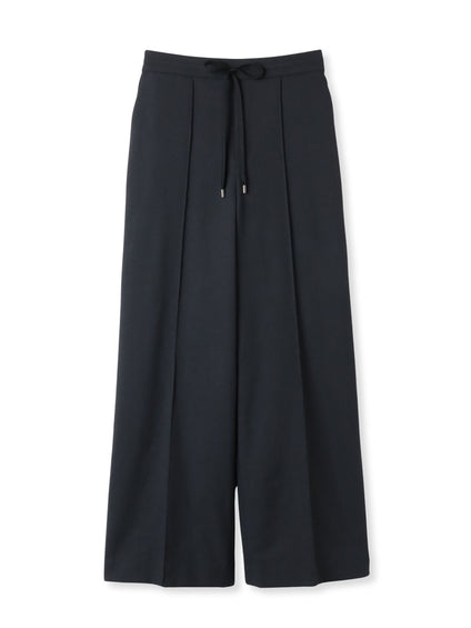 【WEB限定】シェルタリングワイドパンツ≪洗濯機で洗える≫