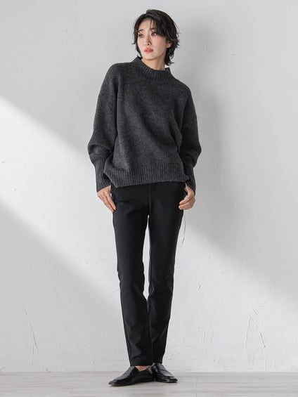 【WEB限定/大きいサイズ/新色追加】”あたたか美脚”裏起毛レギパン