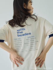 THE　BEATLESフォトツアーロゴT≪洗濯機で洗える≫
