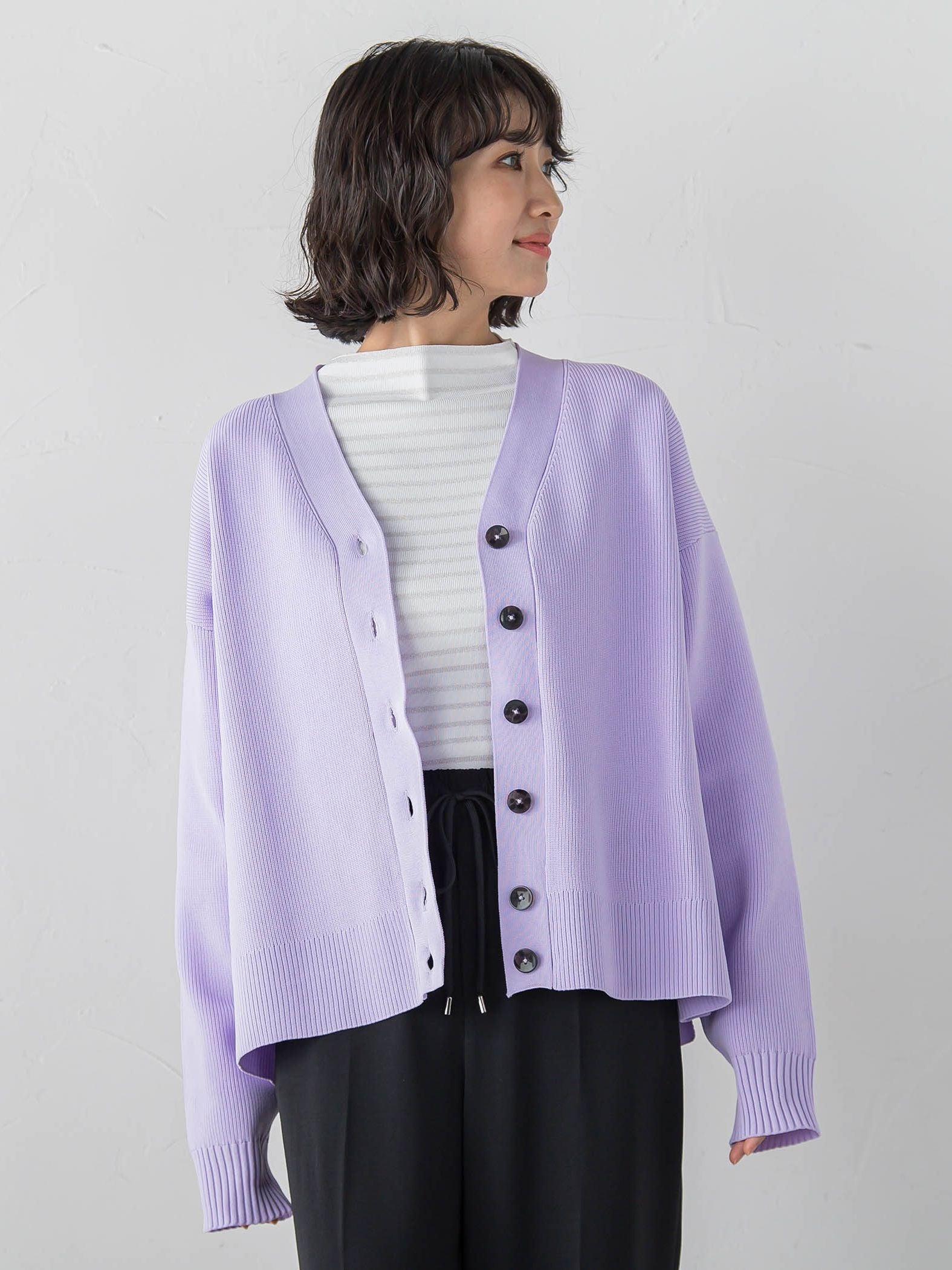 【WEB限定カラーあり】スポンディッシュニットカーディガン