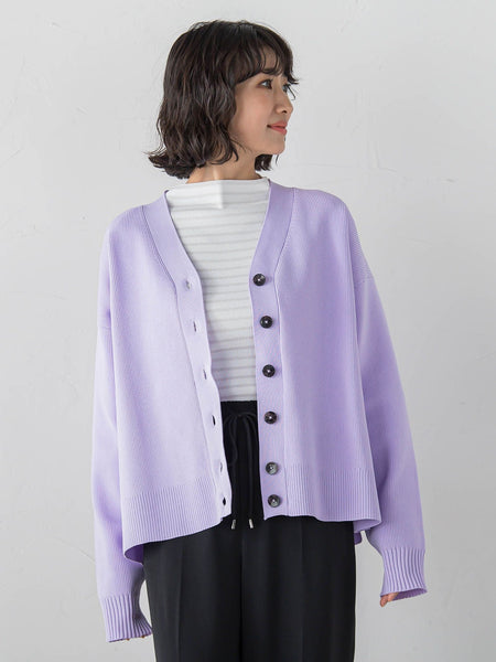 【WEB限定カラーあり】スポンディッシュニットカーディガン