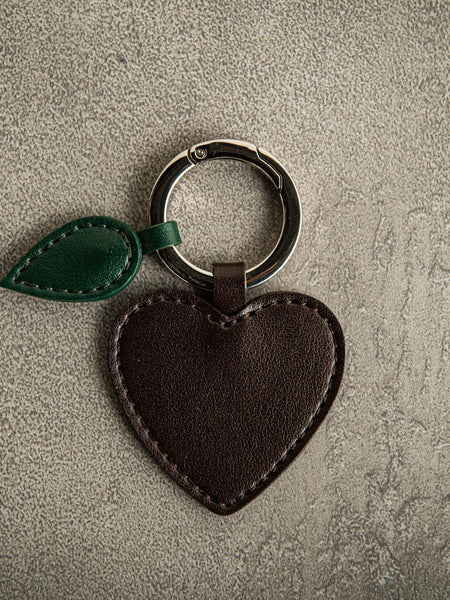 【APPLE LEATHER】ハートシルエットチャーム