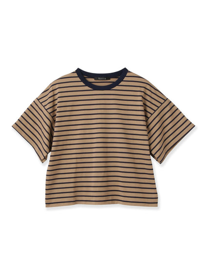 《予約》【連休。涼。軽やかに。】パネルスリーブプルオーバー《コットン100%》